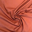 Italiensk Krispig Bomullspoplin Rost