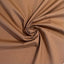 Italiensk Krispig Bomullspoplin Ljusbrun