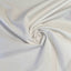 Italiensk Krispig Bomullspoplin Vit
